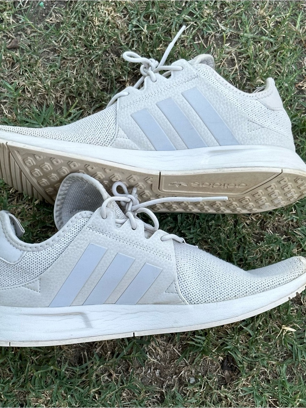 adidas X_PLR Athletic Shoe - Big Kid Beige